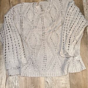 SHEIN Gray Crew Neck Sweater